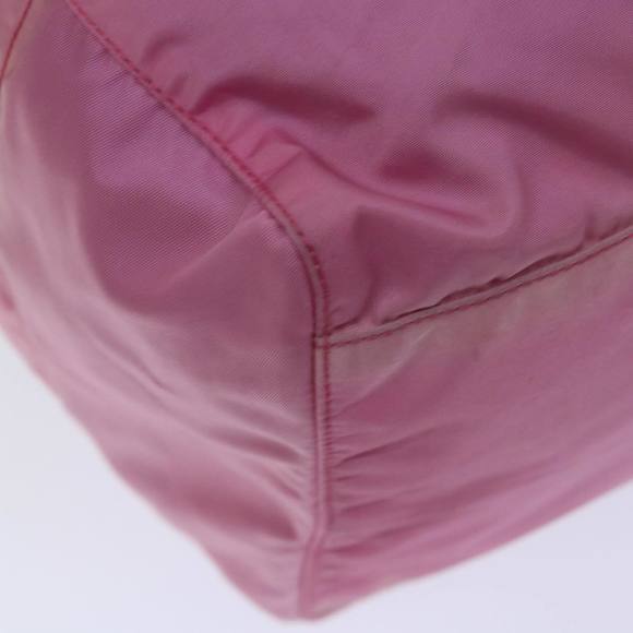 PRADA Boston Bag Nylon Pink Auth ac2870 - Picture 13 of 16